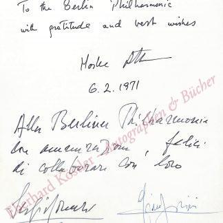 Atzmon, Moshe, Dirigent (geb. 1931).