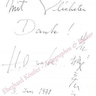 Iwaki, Hiroyuki, Dirigent (1932-2006).