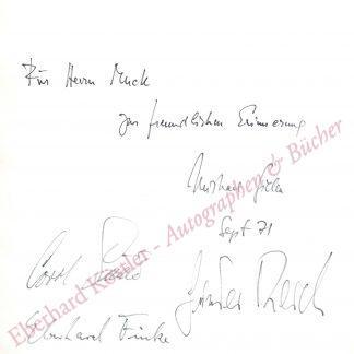 Gielen, Michael, Dirigent (1927-2019).