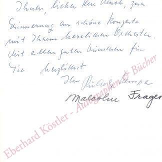 Kempe, Rudof, Dirigent (1910-1976).