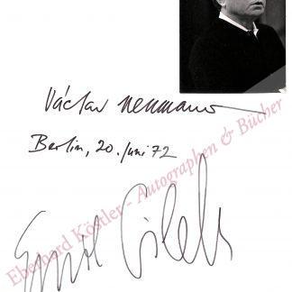 Neumann, Vaclav, Dirigent (1920-1995).