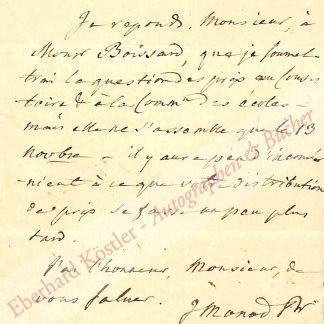 Monod, Jean, Pastor und Theologe (1765-1836).