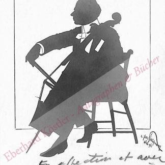 Casals, Pablo (eigentl. Pau), Cellist und Komponist (1876-1973).