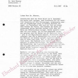 Friedrich, Heinz, Verleger und Schriftsteller (1922-2004).