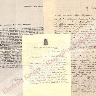 Bertram, Ernst, Germanist und Schriftsteller (1884-1957).