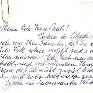 Beckmann, Emmy, Frauenrechtlerin und Lehrerin (1880-1967).