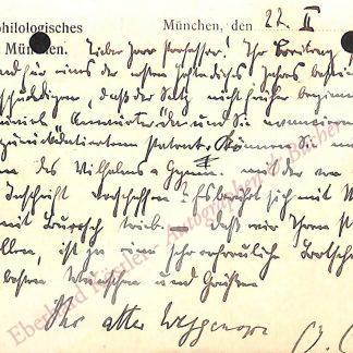 Crusius, Otto, klassischer Philologe (1857-1965).