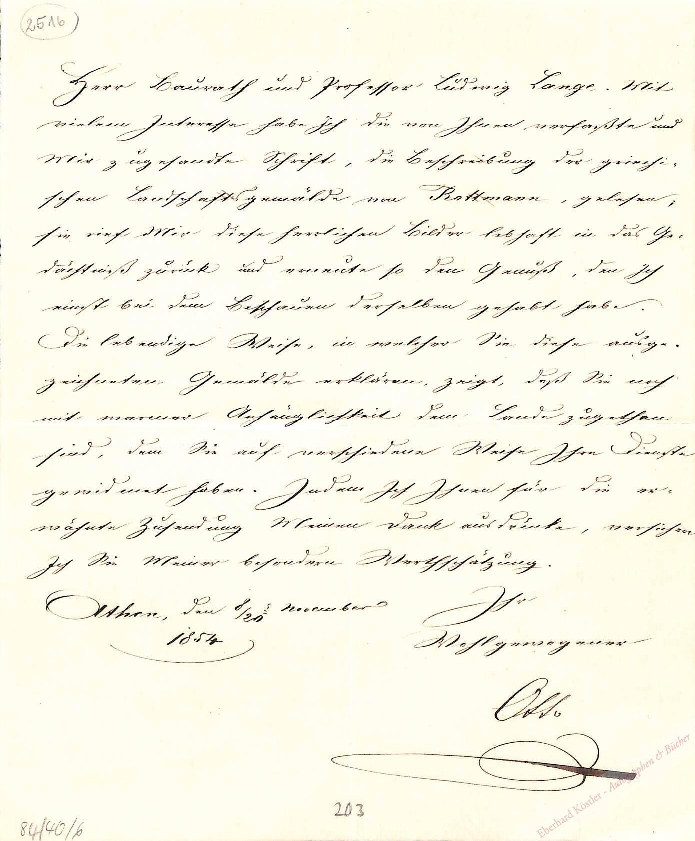 Griechenland - Otto I.,, König von Griechenland (1815-1867). Griechenland - Otto I.,, König von Griechenland (1815-1867).