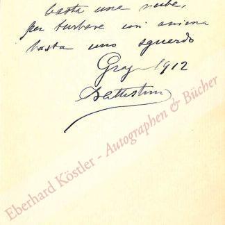 Battestini, Mattia, Sänger (1856-1928).