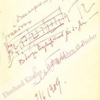 Fall, Leo, Komponist (1873-1925). Fall, Leo, Komponist (1873-1925).