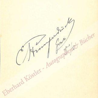 Humperdinck, Engelbert, Komponist (1854-1921). Humperdinck, Engelbert, Komponist (1854-1921).