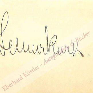Kurz, Selma, Sängerin und Schauspielerin (1874-1933). Kurz, Selma, Sängerin und Schauspielerin (1874-1933).