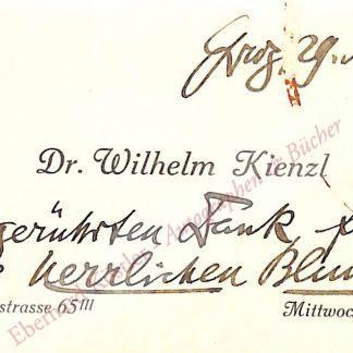 Kienzl, Wilhelm, Komponist (1857-1941). Kienzl, Wilhelm, Komponist (1857-1941).