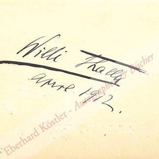 Thaller, Willi, Schauspieler (1854-1941).