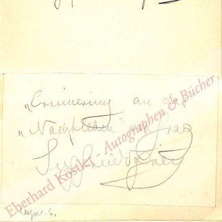 Wagner, Siegfried, Komponist (1869-1930).