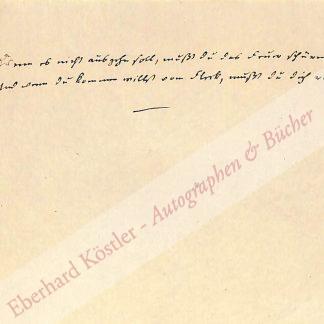 Rückert, Friedrich, Dichter und Orientalist (1788-1866).