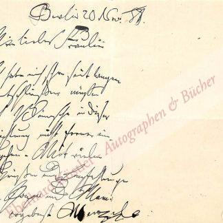 Menzel, Adolph von, Maler (1815-1905). Menzel, Adolph von, Maler (1815-1905).