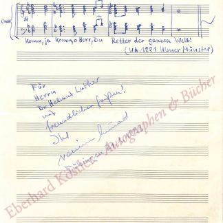 Kunad, Rainer, Komponist (1936-1995).