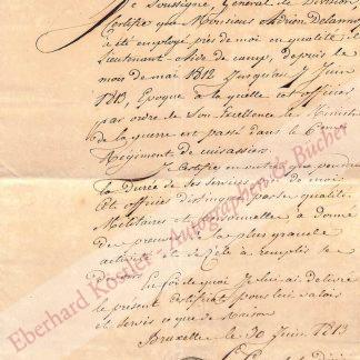 Baillet de Latour, Louis Willibrod Antoine de, General (1753-1856). Baillet de Latour, Louis Willibrod Antoine de, General (1753-1856).