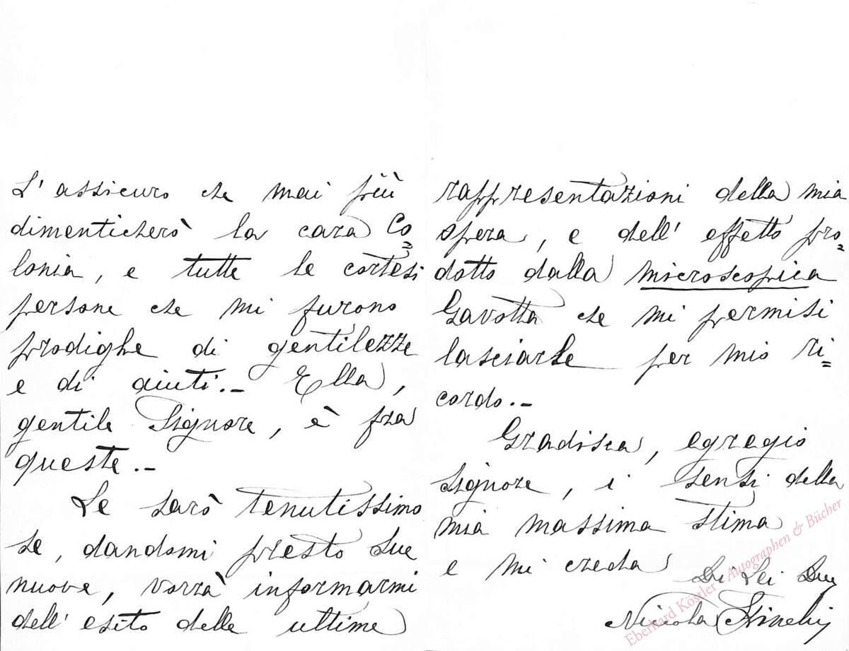 Spinelli, Niccola, Komponist (1865-1909). Spinelli, Niccola, Komponist (1865-1909).