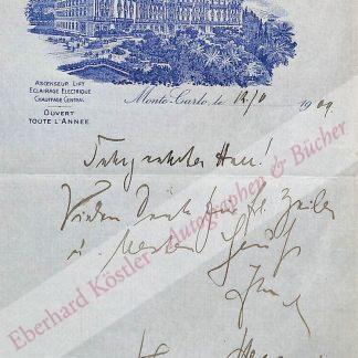 Hermann, Hans, Komponist (1870-1931). Hermann, Hans, Komponist (1870-1931).