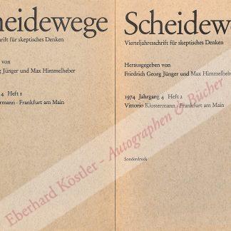 Jünger, Ernst, Schriftsteller (1895-1998). Jünger, Ernst, Schriftsteller (1895-1998).