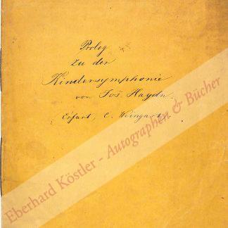 Haydn - Anton, Johann Daniel, Schriftsteller und Musiker (1801-1853). Haydn - Anton, Johann Daniel, Schriftsteller und Musiker (1801-1853).