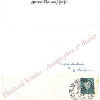 Beißner, Friedrich, Germanist (1905-1977).