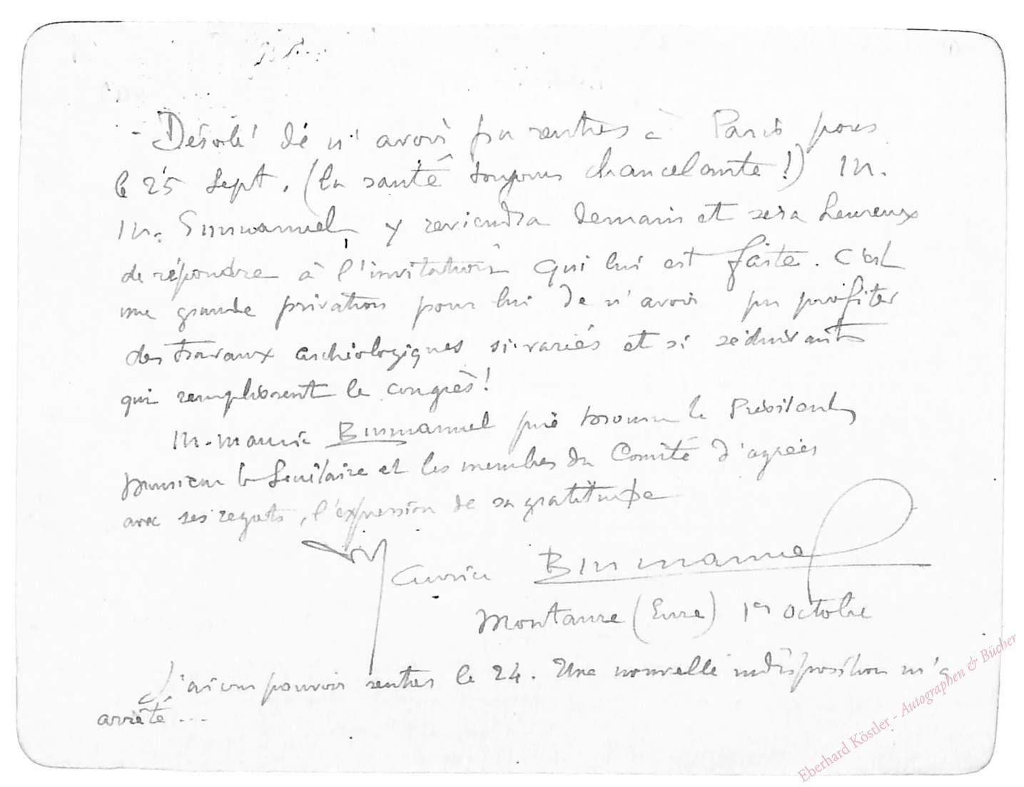Emmanuel, Maurice, Musikwissenschaftler und Komponist (1862-1938). Emmanuel, Maurice, Musikwissenschaftler und Komponist (1862-1938).