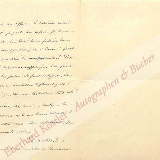 Malherbe, Charles, Musikwissenschaftler und Komponist (1853-1911).