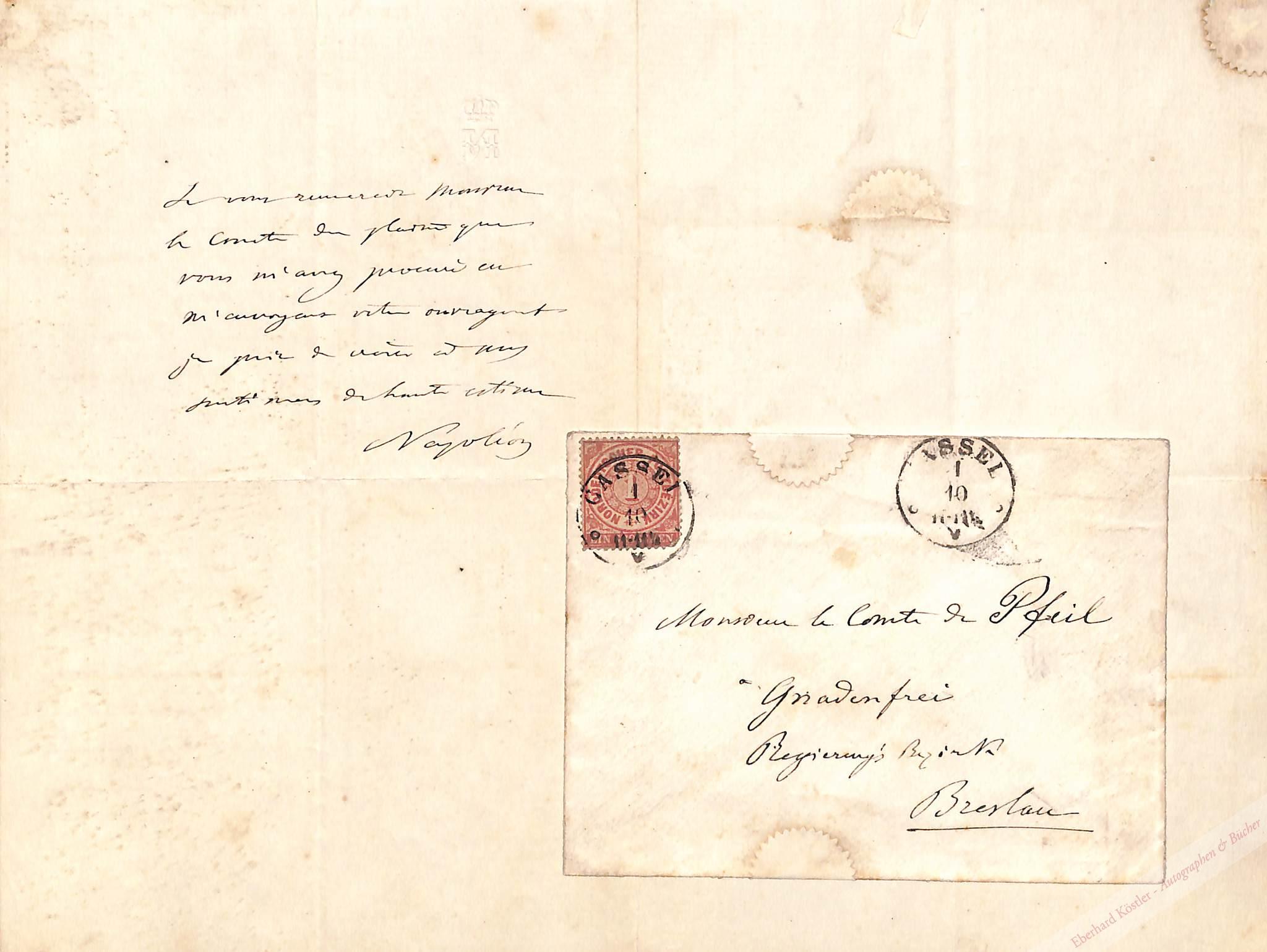 Napoleon III.,, Kaiser der Franzosen (1808-1873). Napoleon III.,, Kaiser der Franzosen (1808-1873).