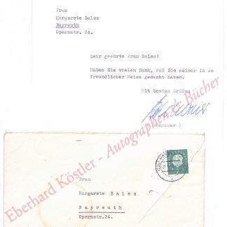 Adenauer, Konrad, Politiker (1876-1967). Adenauer, Konrad, Politiker (1876-1967).
