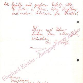 Wolf, Jürgen, Cellist und Dirigent (1938-2014).