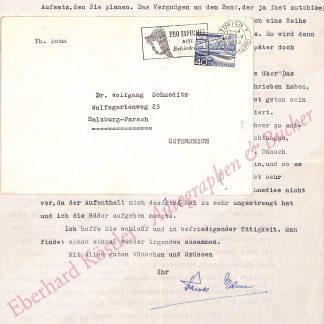 Mann, Thomas, Schriftsteller und Nobelpreisträger (1875-1955). Mann, Thomas, Schriftsteller und Nobelpreisträger (1875-1955).