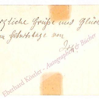 Joachim, Joseph, Violinist und Komponist (1831-1907). Joachim, Joseph, Violinist und Komponist (1831-1907).