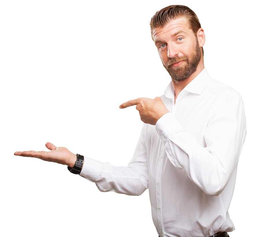 sales analytics pointing left