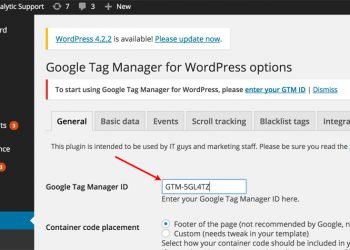 enter-gtm-id plugin wordpress google tag manager