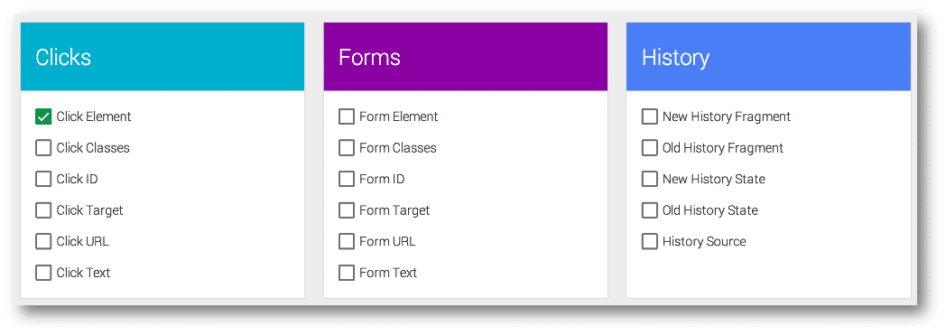 auto event google tag manager