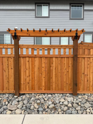 Bonney Lake Fence Installation 1
