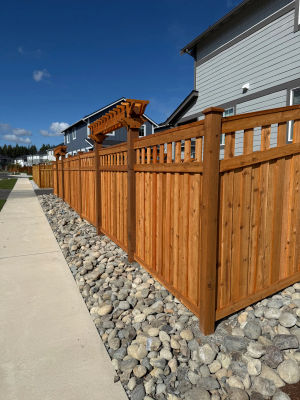 Bonney Lake Fence Installation 2