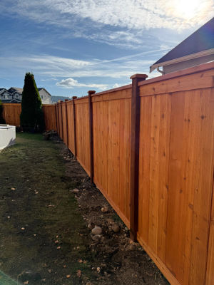 Bonney Lake Fence Installation 6