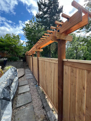 Covington Fence Installation 2