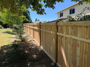 Timberlane 3 Rail Picture Frame Fence 3