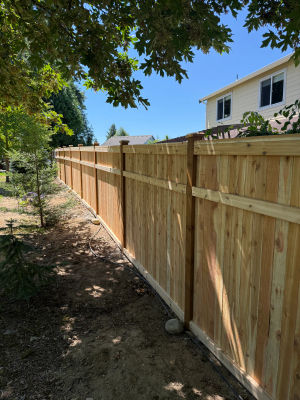 Timberlane 3 Rail Picture Frame Fence 4