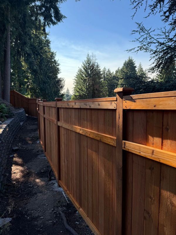 Federal Way Fence Installation 1