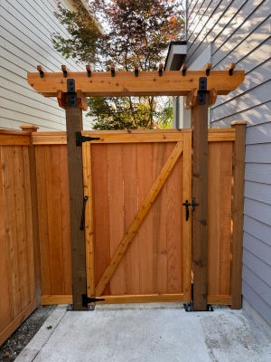 Cherokee Bay Park Fence Installation 2