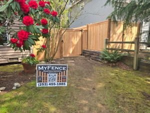 Maple Valley Picture Frame Fence 1