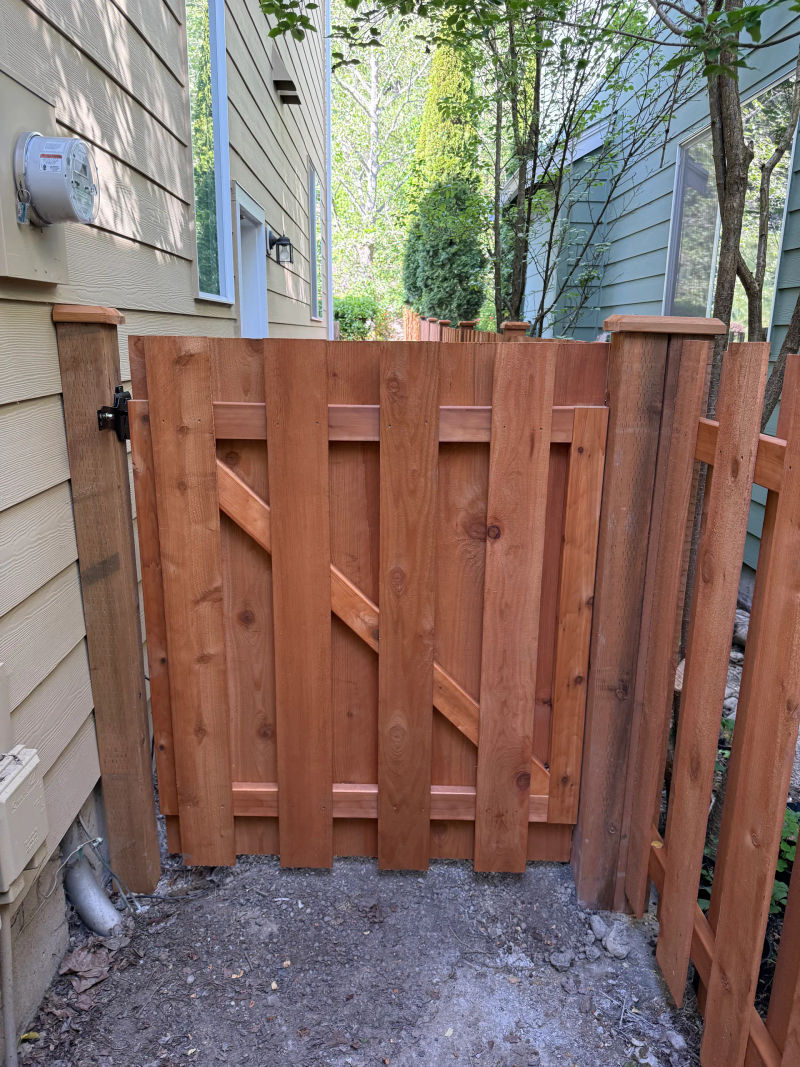 Maple Woods Shadow Box Fence 1