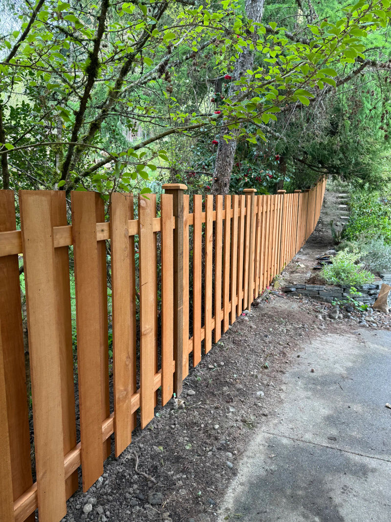 Maple Woods Shadow Box Fence 9