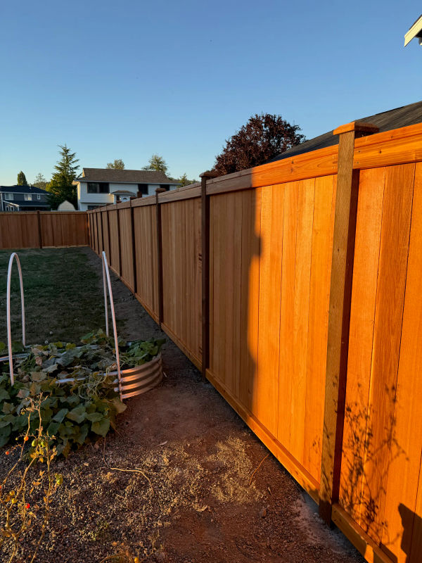 Orting Fence Installation 1